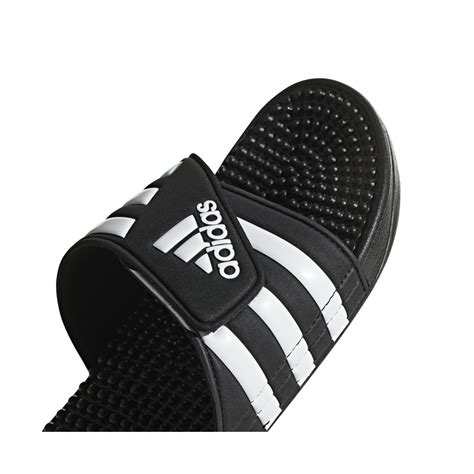 adidas herren badesandale adissage slipper dusch badeschuhe|adidas Men's Adissage Slides Sandal, Black/White/Black, 9.